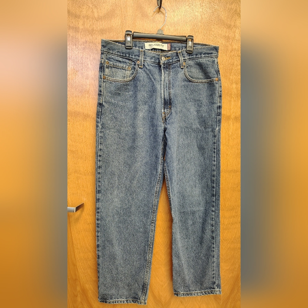 Levi's 550 Relaxed Fit Denim Jeans Classic Blue